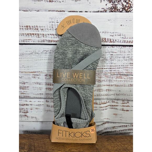 FITKICKS Live well Collection Active Women's Footwear Gray, XL - Picture 1 of 2
